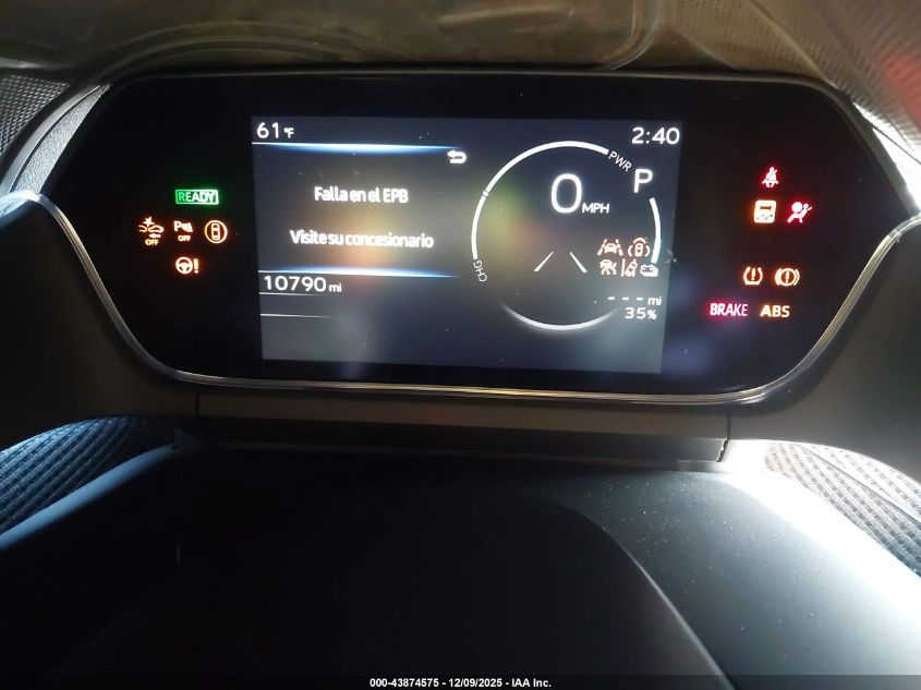 2025 Toyota Bz4X Xle VIN: JTMAAAAA5SA073036 Lot: 43874575