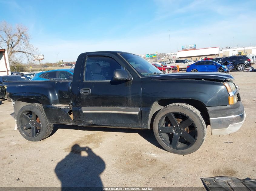 2004 Chevrolet Silverado 1500 Ls VIN: 1GCEC14V44Z348121 Lot: 43874578