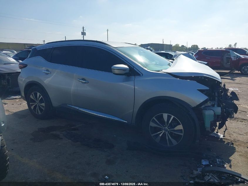 2020 Nissan Murano Sv Intelligent Awd VIN: 5N1AZ2BS7LN105447 Lot: 43874579