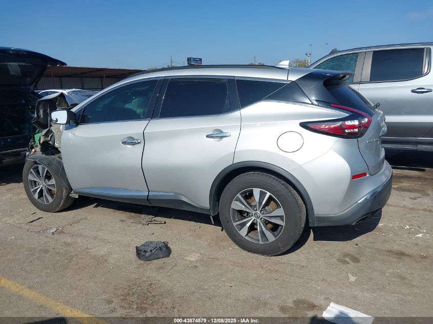 2020 Nissan Murano Sv Intelligent Awd VIN: 5N1AZ2BS7LN105447 Lot: 43874579