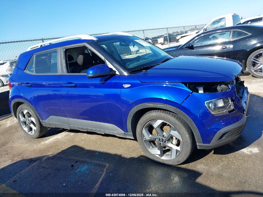 2021 Hyundai Venue Sel VIN: KMHRC8A36MU070991 Lot: 43874586