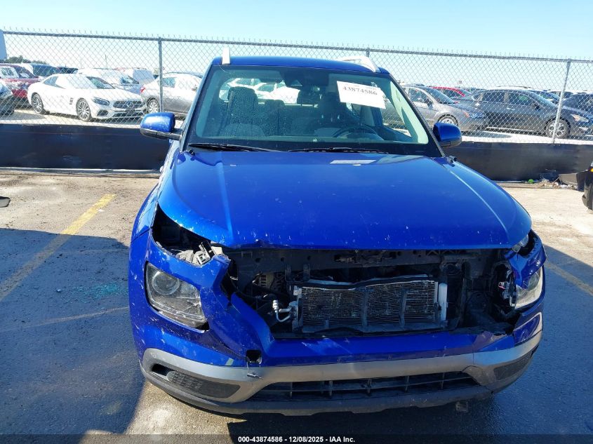 2021 Hyundai Venue Sel VIN: KMHRC8A36MU070991 Lot: 43874586