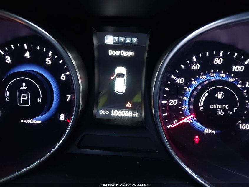 2014 Hyundai Santa Fe Sport 2.0L Turbo VIN: 5XYZUDLA7EG216839 Lot: 43874591