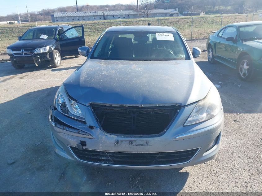 2014 Hyundai Genesis 3.8 VIN: KMHGC4DD0EU262672 Lot: 43874612