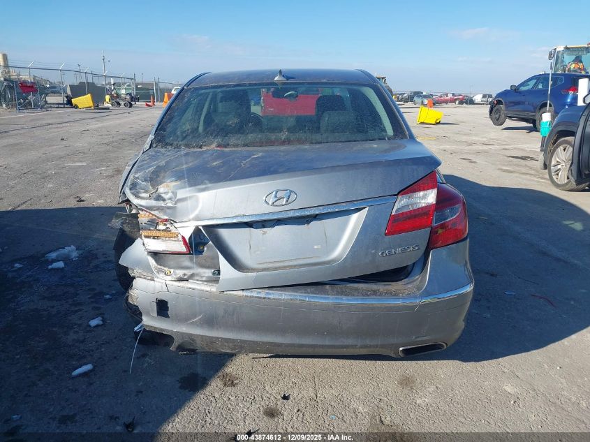 2014 Hyundai Genesis 3.8 VIN: KMHGC4DD0EU262672 Lot: 43874612