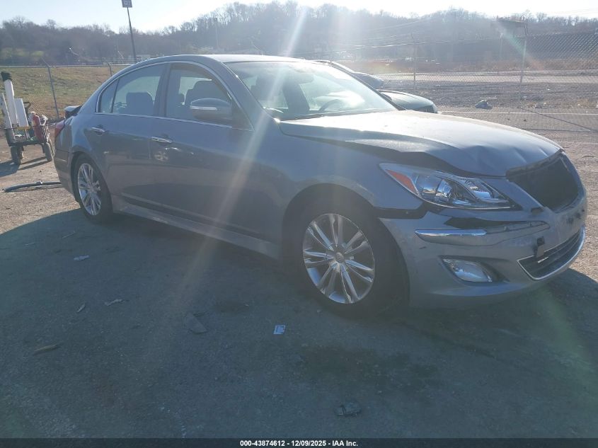 2014 Hyundai Genesis 3.8 VIN: KMHGC4DD0EU262672 Lot: 43874612