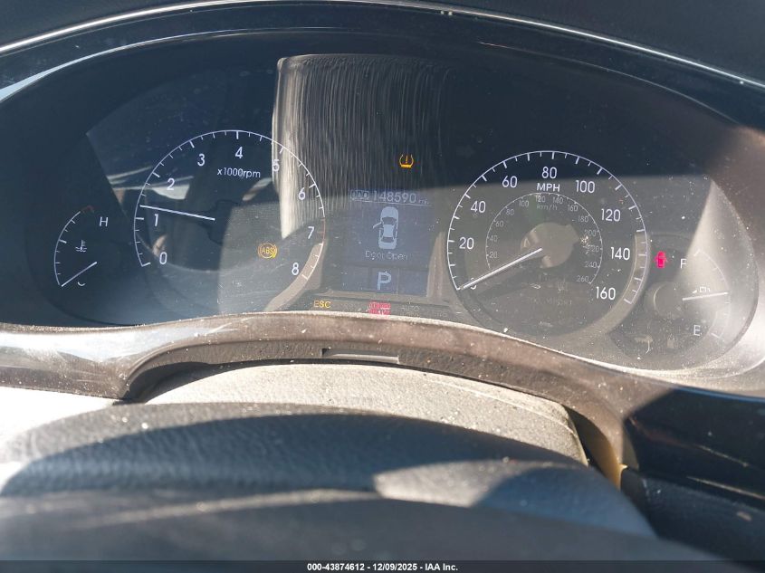 2014 Hyundai Genesis 3.8 VIN: KMHGC4DD0EU262672 Lot: 43874612