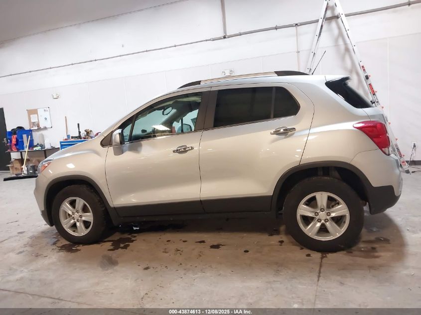 2018 Chevrolet Trax Lt VIN: 3GNCJPSB2JL314620 Lot: 43874613
