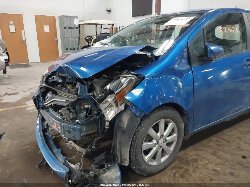 2015 Toyota Yaris Le VIN: VNKKTUD34FA017776 Lot: 43874623