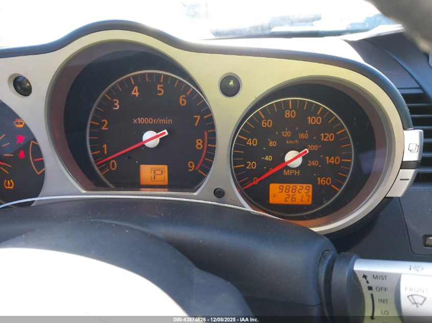 2007 Nissan 350Z Touring VIN: JN1BZ34E57M553187 Lot: 43874626