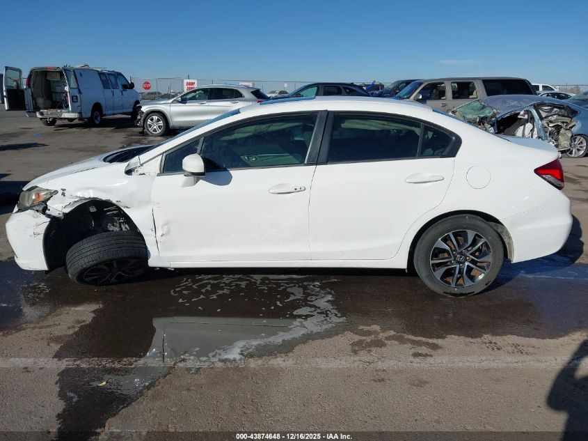 2015 Honda Civic Ex VIN: 19XFB2F83FE010521 Lot: 43874648