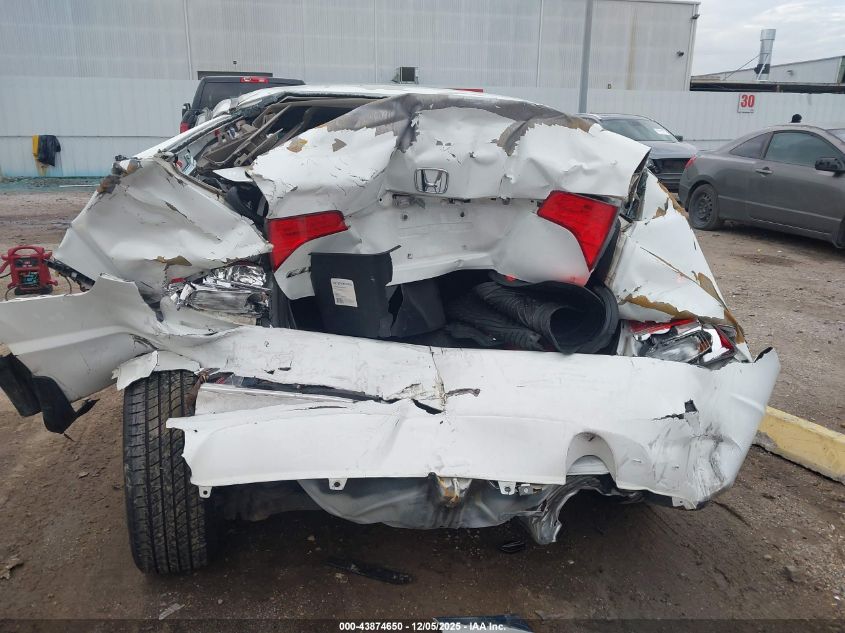 2009 Honda Civic Lx VIN: 19XFA16549E052252 Lot: 43874650