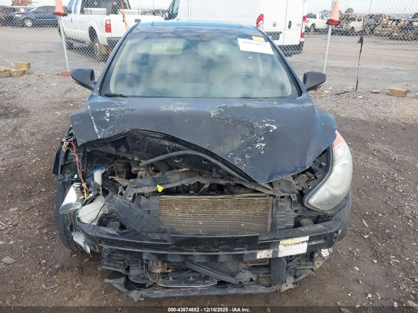 2012 Hyundai Elantra Limited VIN: 5NPDH4AE2CH090495 Lot: 43874652