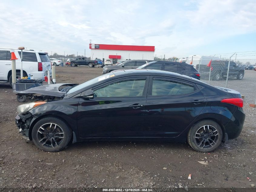 2012 Hyundai Elantra Limited VIN: 5NPDH4AE2CH090495 Lot: 43874652