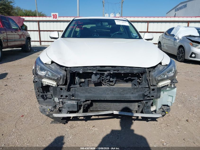 2019 Infiniti Q50 3.0T Sport VIN: JN1EV7AP3KM518291 Lot: 43874656