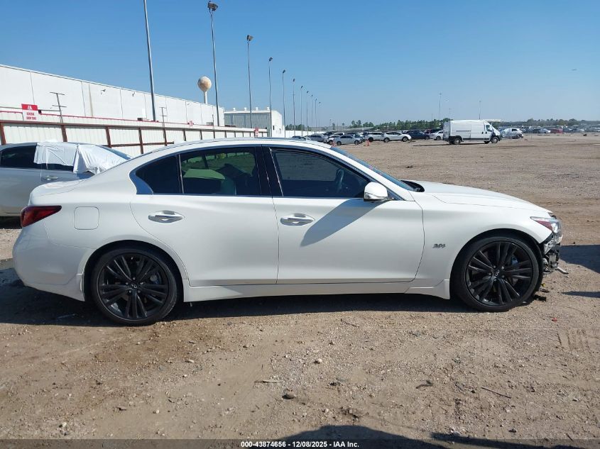 2019 Infiniti Q50 3.0T Sport VIN: JN1EV7AP3KM518291 Lot: 43874656