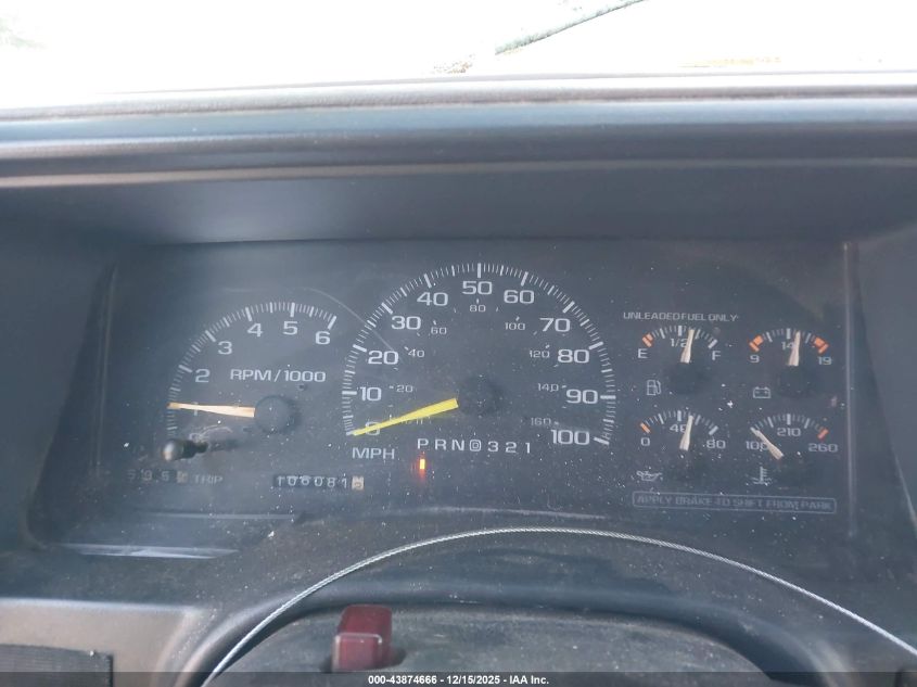 1997 Chevrolet K3500 Chassis VIN: 1GBHK33R3VF050442 Lot: 43874666