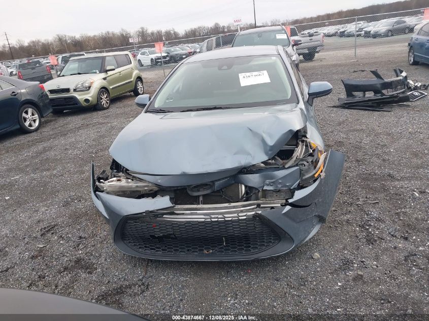 2020 Toyota Corolla L VIN: 5YFDPRAE0LP071642 Lot: 43874667