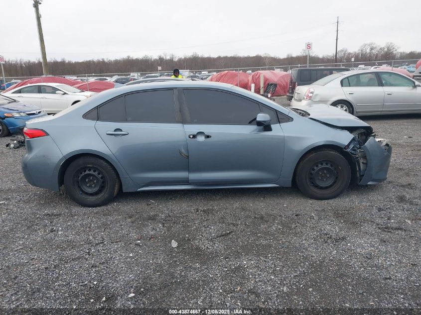 2020 Toyota Corolla L VIN: 5YFDPRAE0LP071642 Lot: 43874667