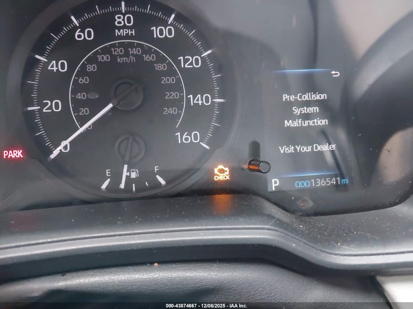 2020 Toyota Corolla L VIN: 5YFDPRAE0LP071642 Lot: 43874667