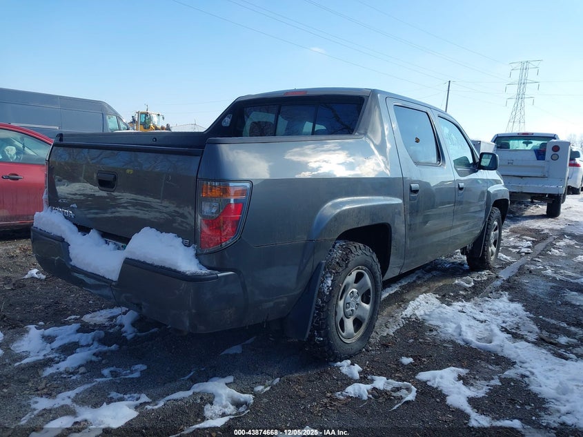 2HJYK16288H517013 2008 HONDA RIDGELINE photo no. 4