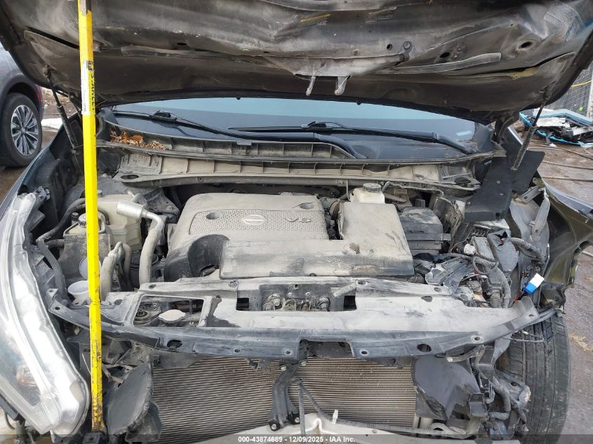 2018 Nissan Murano Sl VIN: 5N1AZ2MH9JN195702 Lot: 43874689