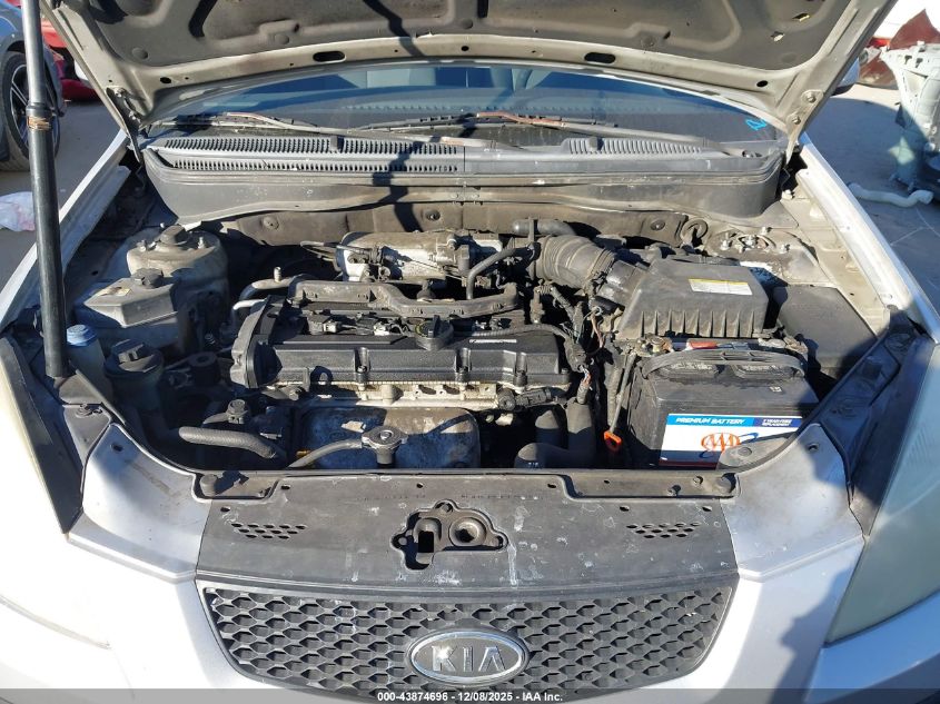 2006 Kia Rio Lx VIN: KNADE123266136262 Lot: 43874696