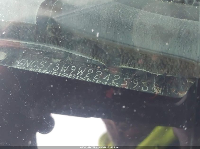 1998 Chevrolet Blazer Ls VIN: 1GNCS13W9W2242593 Lot: 43874709