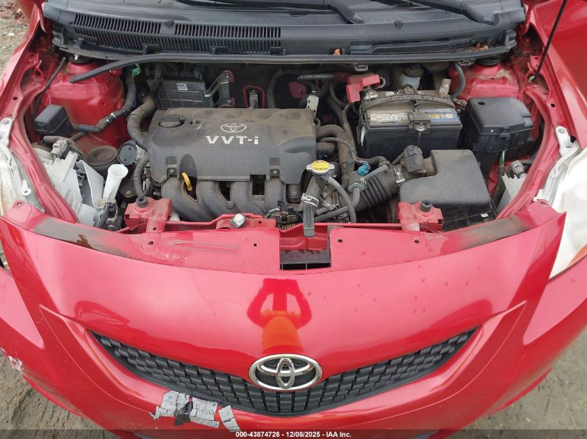 2010 Toyota Yaris VIN: JTDBT4K30A1392021 Lot: 43874726