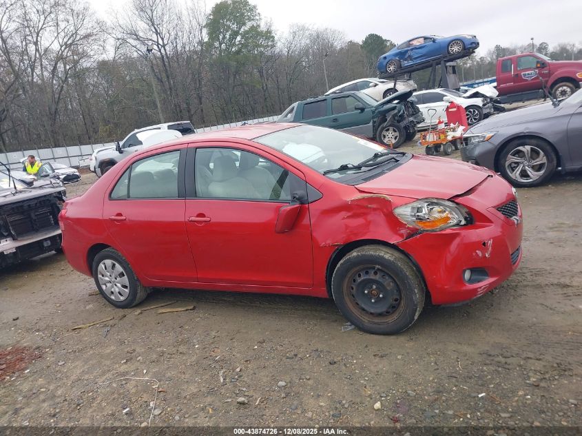 2010 Toyota Yaris VIN: JTDBT4K30A1392021 Lot: 43874726