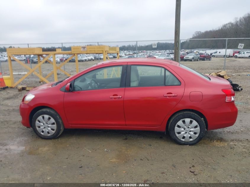 2010 Toyota Yaris VIN: JTDBT4K30A1392021 Lot: 43874726