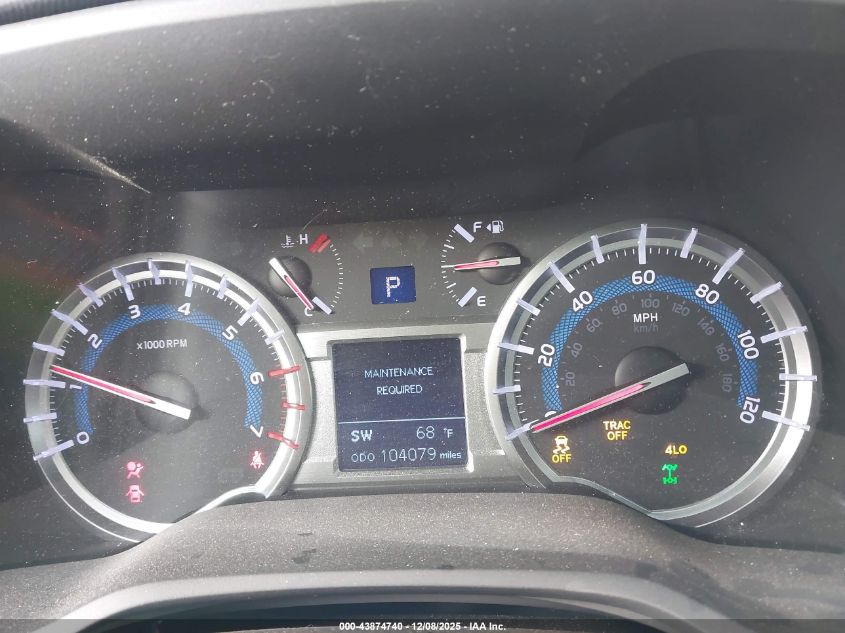 2018 Toyota 4Runner Trd Off Road Premium VIN: JTEBU5JR2J5595120 Lot: 43874740