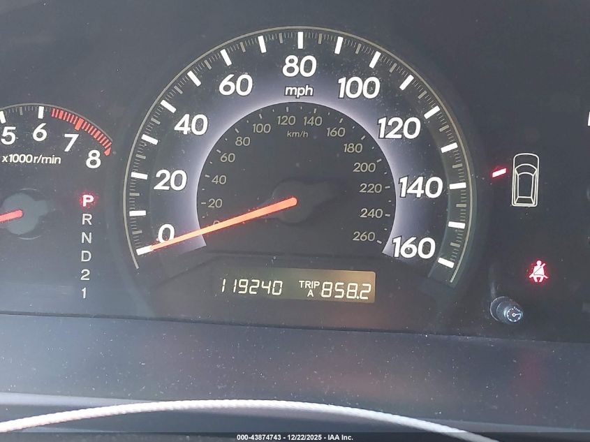 2006 Honda Odyssey Ex-L VIN: 5FNRL38716B110793 Lot: 43874743