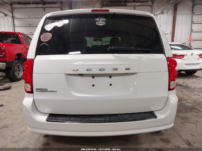 2016 Dodge Grand Caravan Se Plus VIN: 2C4RDGBG6GR382565 Lot: 43874744