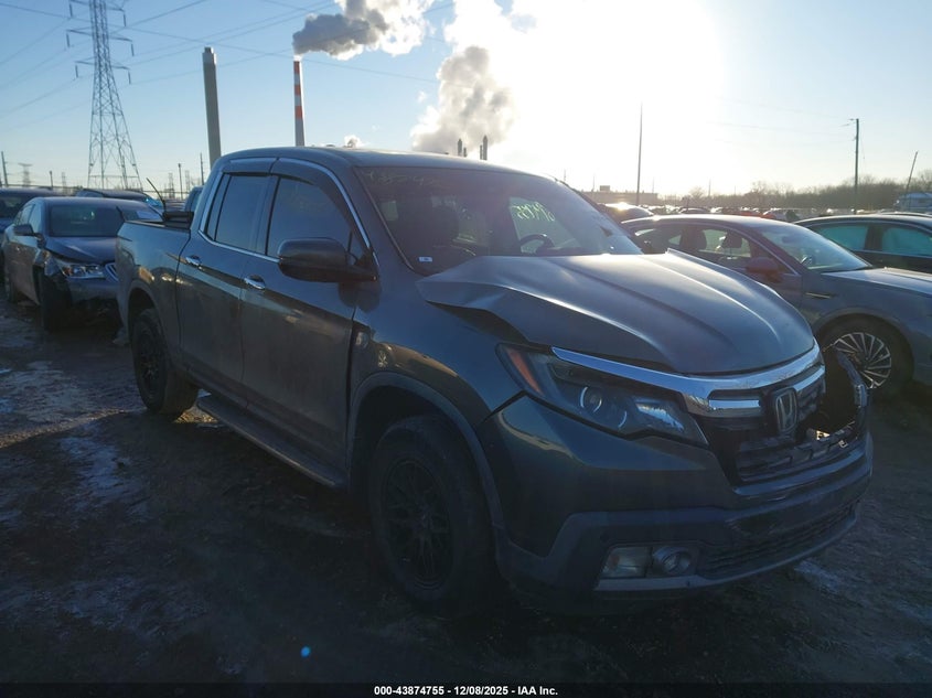 VIN 5FPYK3F78HB002277 2017 HONDA RIDGELINE RTL-E