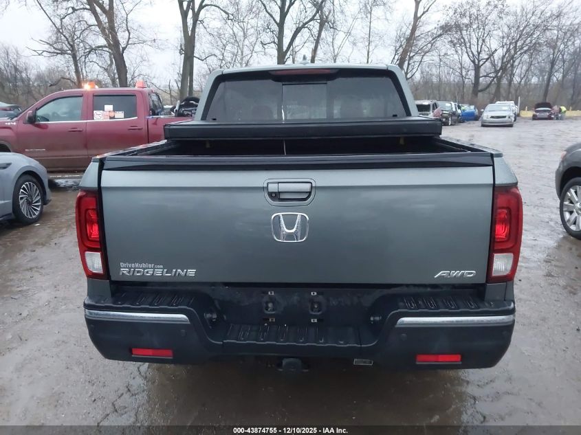 2017 Honda Ridgeline Rtl-E VIN: 5FPYK3F78HB002277 Lot: 43874755