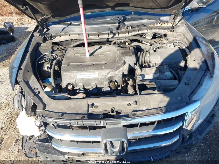 2013 Honda Crosstour Ex-L V6 VIN: 5J6TF2H55DL003093 Lot: 43874757