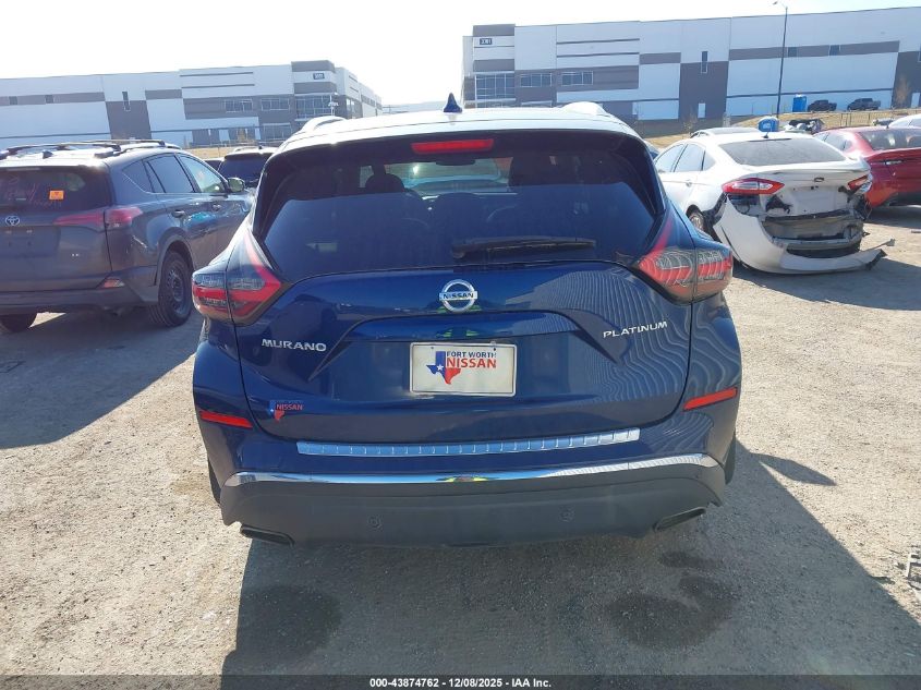 2020 Nissan Murano Platinum Fwd VIN: 5N1AZ2DJ6LN171038 Lot: 43874762