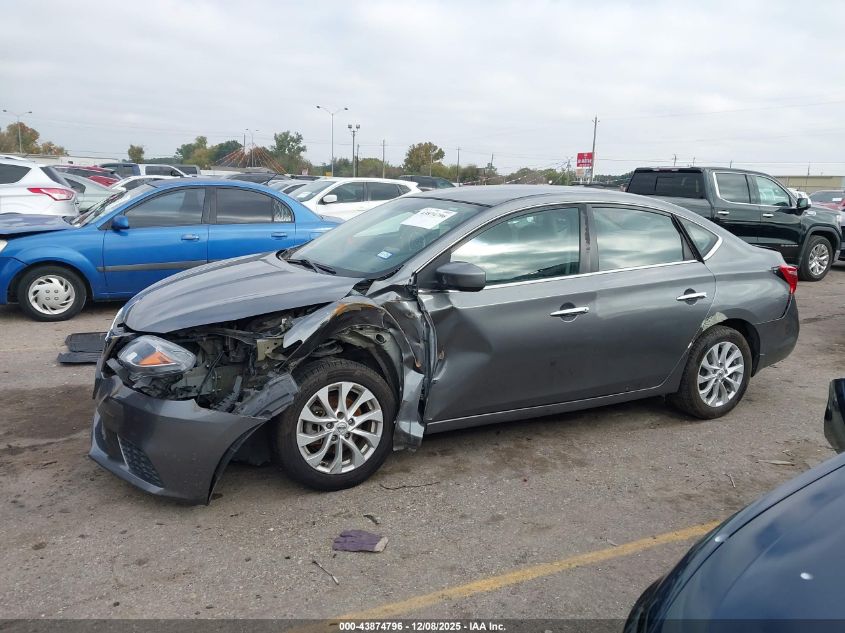 2018 Nissan Sentra Sv VIN: 3N1AB7AP5JL656950 Lot: 43874796
