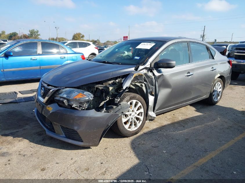 2018 Nissan Sentra Sv VIN: 3N1AB7AP5JL656950 Lot: 43874796