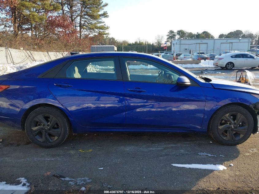 2022 Hyundai Elantra Sel VIN: KMHLM4AG8NU329285 Lot: 43874797