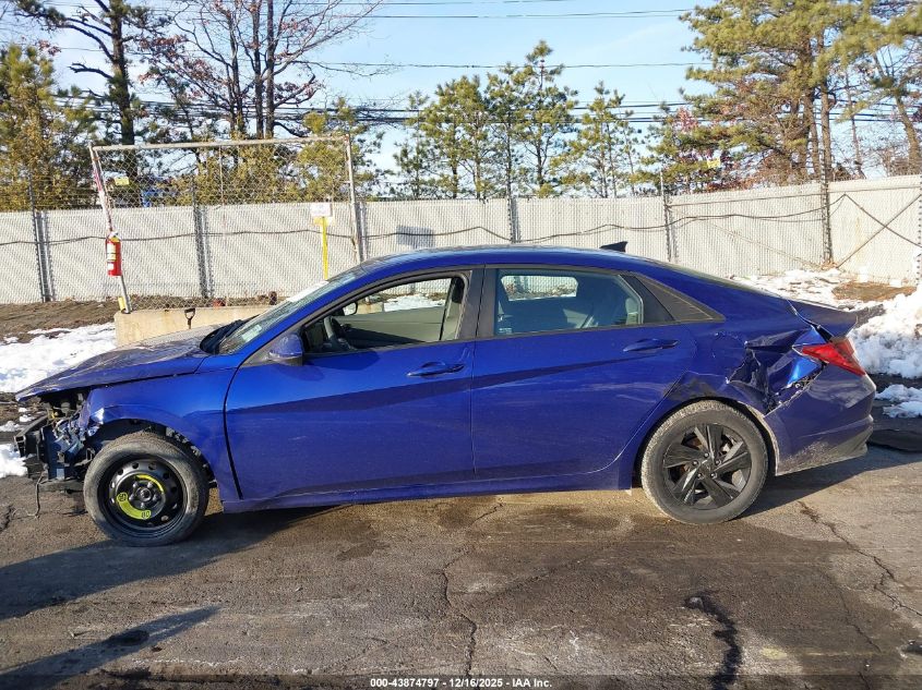 2022 Hyundai Elantra Sel VIN: KMHLM4AG8NU329285 Lot: 43874797