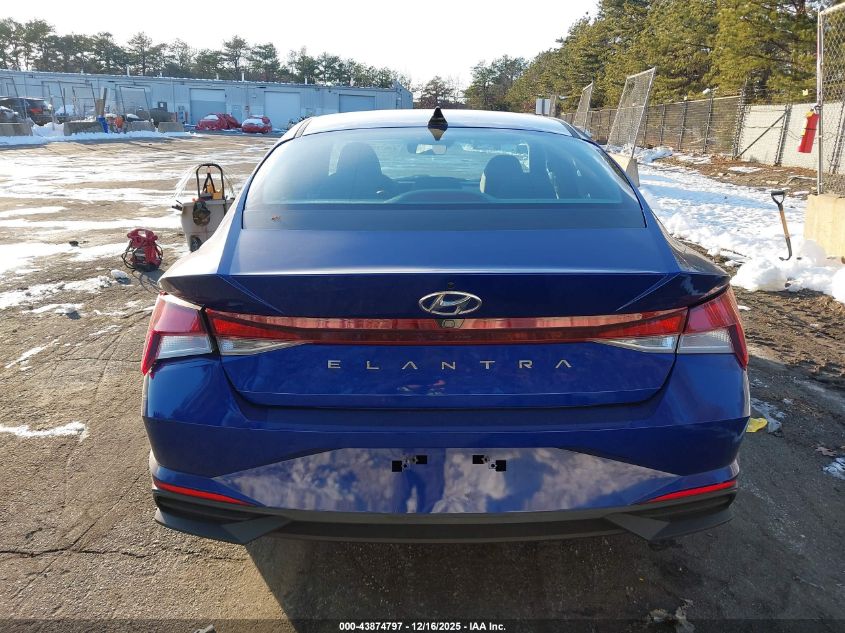 2022 Hyundai Elantra Sel VIN: KMHLM4AG8NU329285 Lot: 43874797