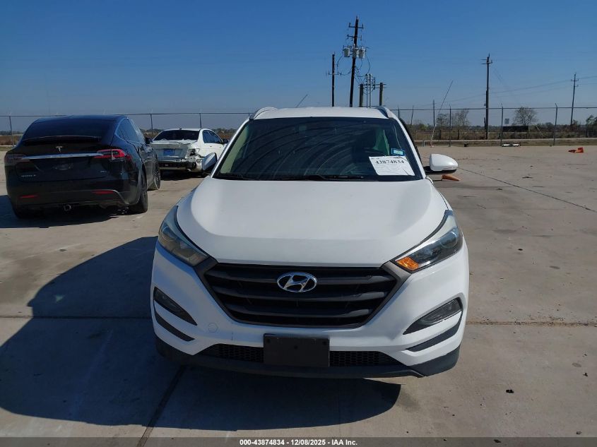 2017 Hyundai Tucson Se Plus VIN: KM8J3CA46HU365412 Lot: 43874834