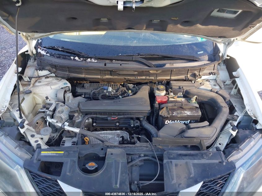 2016 Nissan Rogue S VIN: 5N1AT2MT0GC922834 Lot: 43874836