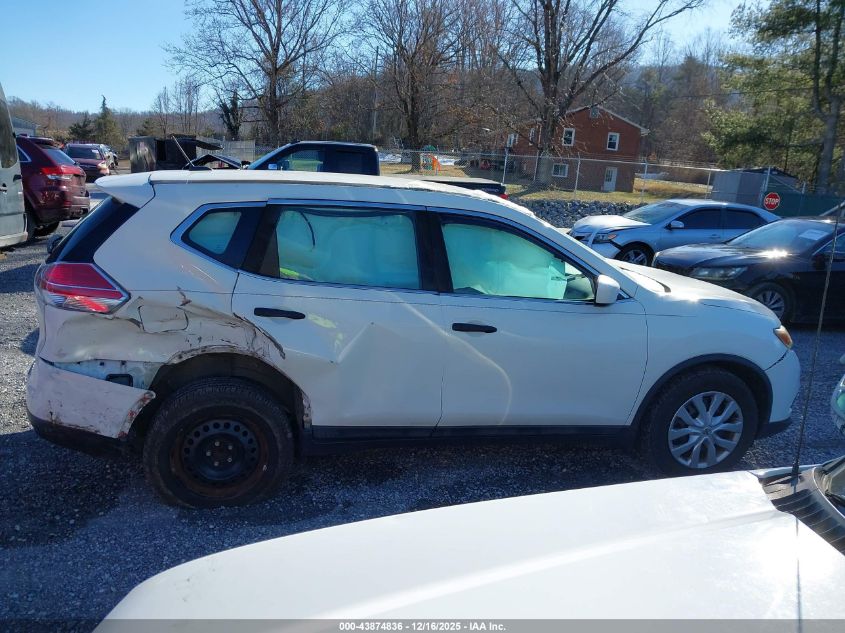 2016 Nissan Rogue S VIN: 5N1AT2MT0GC922834 Lot: 43874836