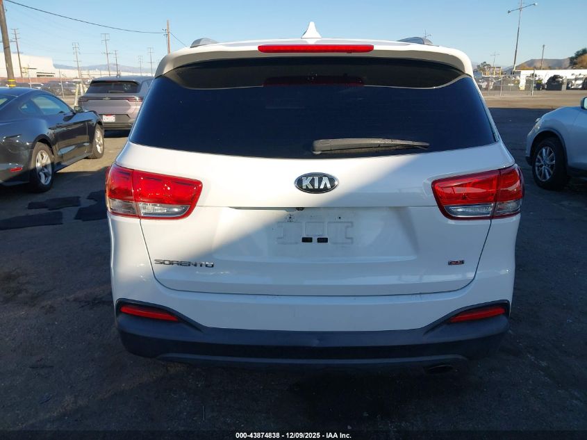 2018 Kia Sorento 2.4L Lx VIN: 5XYPG4A39JG348014 Lot: 43874838