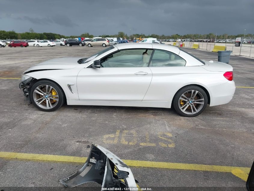 2015 BMW 435I VIN: WBA3T3C57FP738646 Lot: 43874843