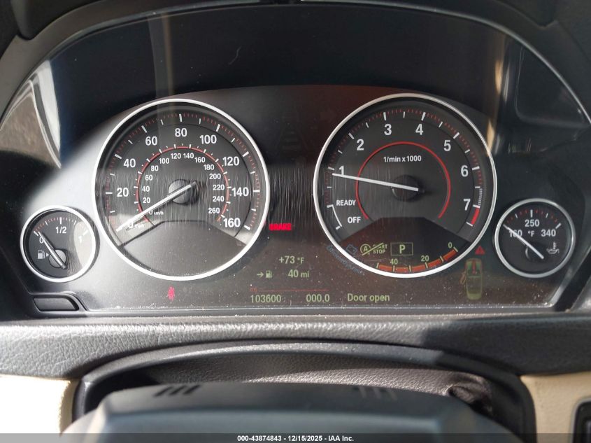 2015 BMW 435I VIN: WBA3T3C57FP738646 Lot: 43874843