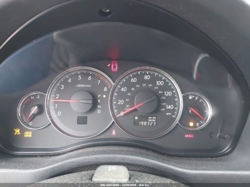 2009 Subaru Legacy 2.5I VIN: 4S3BL616497218954 Lot: 43874856